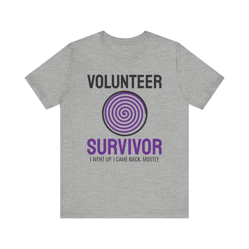 Volunteer Survivor t-shirt